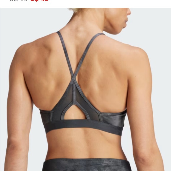 Adidas bra size small C/D - Picture 3 of 4